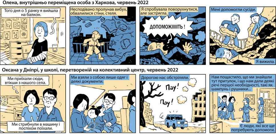 Comic Book About the War in Ukraine